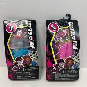 MONSTER HIGH DOLL Draculaura and Frankie Stein accessories packs 2015 toy